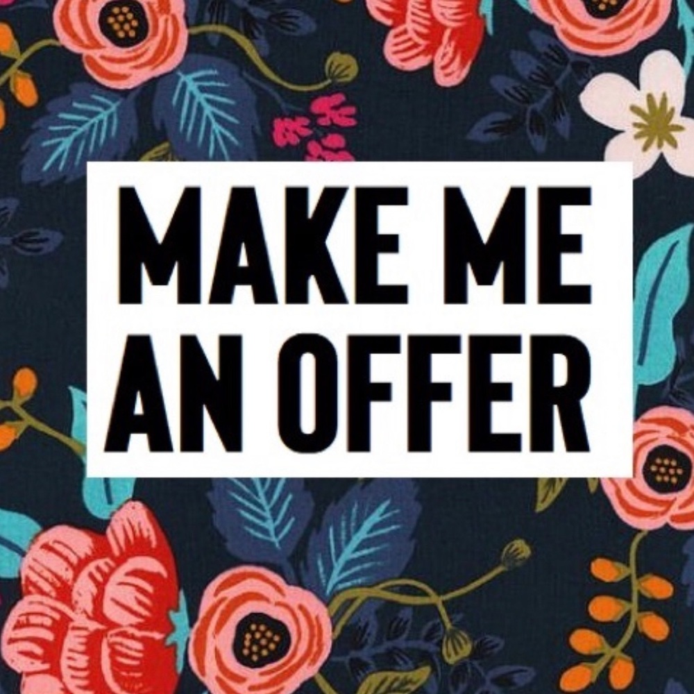 Open to reasonable offers!